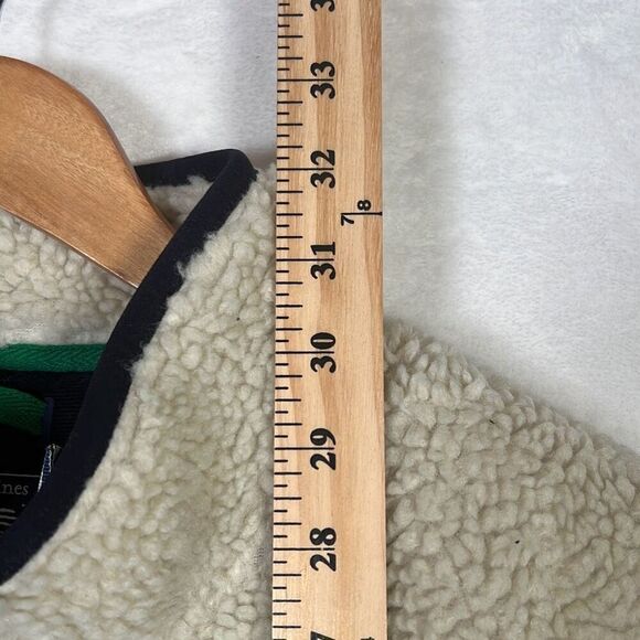 Vineyard Vines Vest Sherpa Fleece Deep Pile Stone Full Zip NWT Men Size XXL - Picture 3 of 11